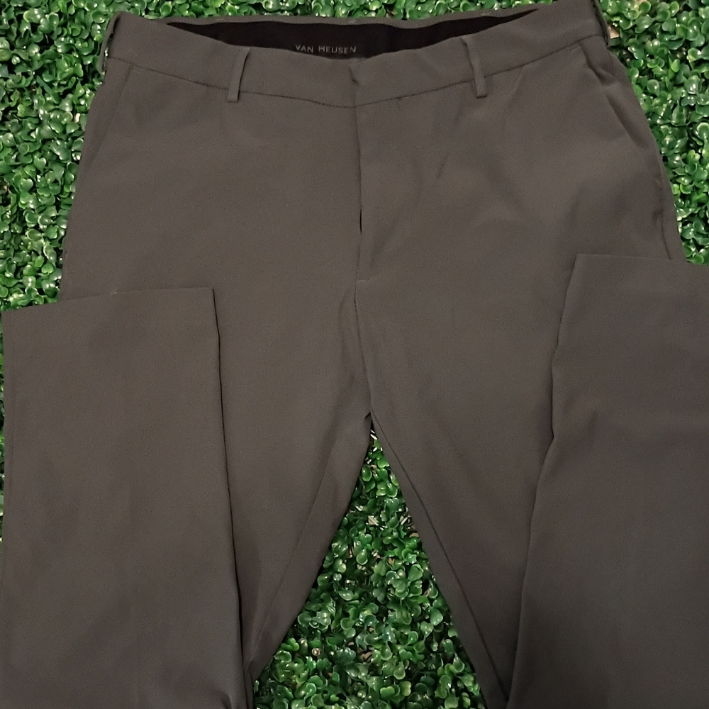 Van Heusen Charcoal Dress Pants